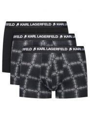KARL LAGERFELD Komplet 3 par bokserek A4M47002 Czarny. Czarne bokserki męskie KARL LAGERFELD, m, bez wzorów. Za 229.99 zł.