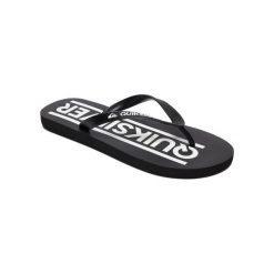 Klapki dla Chłopców JAVA WORDMARK. Czarne buty sportowe chłopięce Quiksilver, bez wzorów, z gumy, bez zapięcia. Za 69.99 zł.