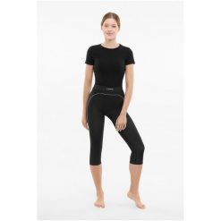 Bielizna damska VIKING Etna 2.0 Lady Pants 3/4 Bamboo. Czarna bielizna termoaktywna damska Viking, bez wzorów, bez ramiączek. Za 99.90 zł.