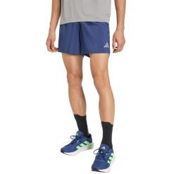 Adidas Spodenki męskie Running Essentials. Niebieskie krótkie spodenki sportowe męskie Adidas, m, bez wzorów, z materiału, do biegania. Za 102.99 zł.