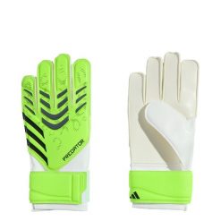 Rękawice dla dzieci Predator Training Goalkeeper. Czarne rękawiczki dziecięce Adidas, bez wzorów. Za 109.00 zł.