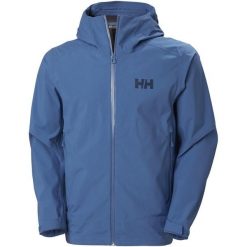 Kurtka przeciwdeszczowa męska Helly Hansen Verglas 3L. Kurtki męskie Helly Hansen, l, bez wzorów, casualowe, bez kaptura. Za 499.99 zł.