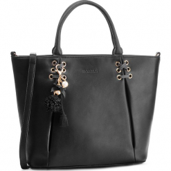 Torebka MONNARI - BAG7550-020 Black. Czarne torebki do ręki damskie Monnari. W wyprzedaży za 209.00 zł.