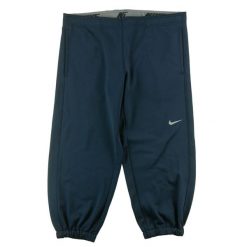 Second life - Nike Spodnie dresowe męskie Therma-Fit do piłki nożnej - Jak nowy. Niebieskie spodnie sportowe męskie Nike, l, bez wzorów, z dresówki, do biegania. Za 127.76 zł.