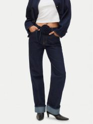 Vero Moda Jeansy Vmallison Mr Straight Rosebelt Jns Si346 10339315 Granatowy Regular Fit. Niebieskie jeansy damskie Vero Moda. Za 219.99 zł.