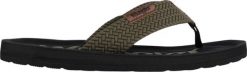 Wrangler Klapki męskie Wrangler Zane Flipflop czarno-oliwkowe 20261061 58C 43. Czarne klapki męskie Wrangler. Za 108.99 zł.