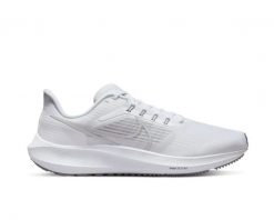 Buty do biegania męskie Nike Air Zoom Pegasus 39. Białe buty sportowe męskie Nike, bez zapięcia, do biegania. Za 399.99 zł.