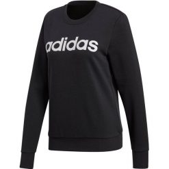 Bluza damska adidas W Essentials Linear Sweat czarna DP2363. Czarne bluzy damskie Adidas, xs, bez wzorów, z bawełny, bez kaptura. Za 169.00 zł.