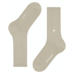 Skarpetki Burlington Boston. Brązowe skarpety męskie Burlington, bez wzorów. Za 108.50 zł.