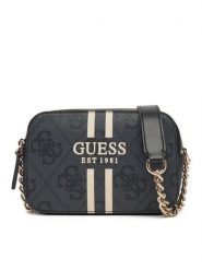 Guess Torebka HWOS96 72140 Czarny. Czarne torebki do ręki damskie Guess, z aplikacjami, ze skóry, wizytowe, bez dodatków. Za 289.99 zł.