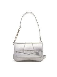 Valentino Torebka VBS8NP13MET Srebrny. Szare torebki do ręki damskie Valentino, bez wzorów, ze skóry, bez dodatków. Za 329.99 zł.