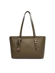 MICHAEL Michael Kors Torebka 30T5GQNT2L Zielony. Zielone torebki do ręki damskie MICHAEL Michael Kors, bez wzorów, ze skóry, bez dodatków. Za 1,019.00 zł.