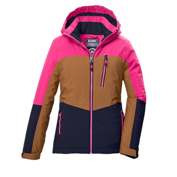 Dziewczęca kurtka narciarska Killtec Kow 354. Brązowe buty zimowe dziewczęce KILLTEC, bez wzorów, bez zapięcia. W wyprzedaży za 325.00 zł.