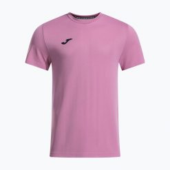 Koszulka tenisowa męska Joma Challenge. Czerwone koszulki sportowe męskie Joma, m, bez wzorów, z elastanu, bez kołnierzyka, bez ramiączek, tenisowe. Za 119.99 zł.