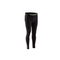 LEGGINSY KIPRUN COMPRESSIF. Czarne legginsy sportowe męskie KALENJI. W wyprzedaży za 79.99 zł.