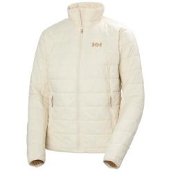 Damska kurtka puchowa Helly Hansen Lifaloft. Białe kurtki damskie Helly Hansen, l, bez wzorów, z materiału, bez kaptura. Za 857.00 zł.