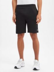 Lacoste szorty dresowe Mężczyźni czarny, 5. Czarne krótkie spodenki sportowe męskie Lacoste, l, bez wzorów, z dresówki. Za 399.95 zł.