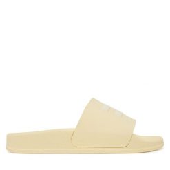 Klapki Elisabetta Franchi. Żółte klapki damskie Elisabetta Franchi, bez wzorów, żeglarskie. Za 229.99 zł.