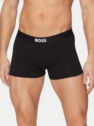 BOSS Komplet bokserek BOSS ONE 50544263 Czarny. Czarne bokserki męskie Boss, m, bez wzorów, z bawełny. Za 179.99 zł.