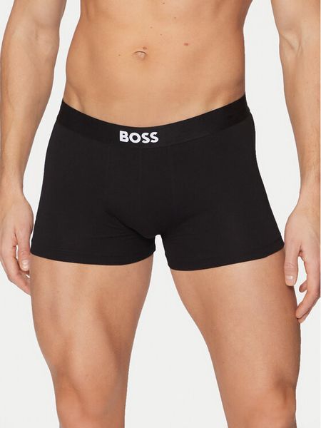 BOSS Komplet bokserek BOSS ONE 50544263 Czarny. Czarne bokserki męskie Boss, m, bez wzorów, z bawełny. Za 179.99 zł.