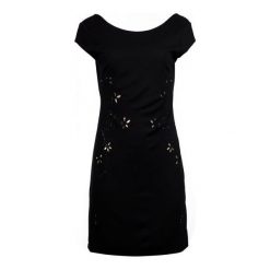 Desigual Sukienka Damska Xs Czarny. Czarne sukienki damskie Desigual. W wyprzedaży za 259.00 zł.