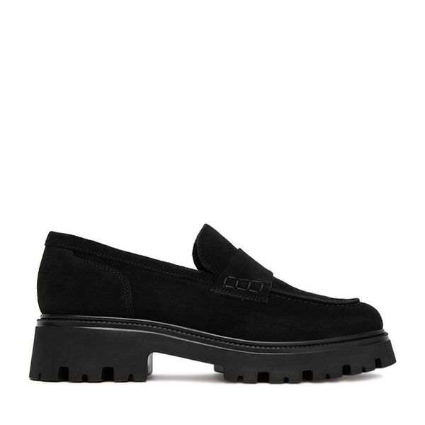 Loafersy Badura. Czarne mokasyny damskie Badura. Za 249.99 zł.