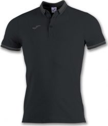 Joma Koszulka Polo Bali czarny r. XS. Czarne koszulki polo męskie Joma, m, bez wzorów, bez ramiączek. Za 93.28 zł.