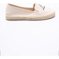 Lauren Ralph Lauren - Espadryle Dillan. Szare espadryle damskie Lauren Ralph Lauren, z materiału. W wyprzedaży za 219.90 zł.