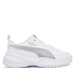 Baleriny Puma. Białe baleriny damskie Puma, bez wzorów, bez obcasa. Za 299.99 zł.