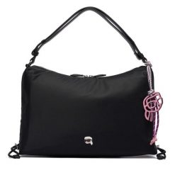 Torebka KARL LAGERFELD. Czarne torebki do ręki damskie KARL LAGERFELD, bez wzorów, klasyczne, bez dodatków. Za 679.99 zł.