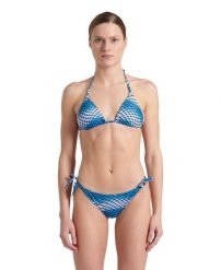 Strój kąpielowy damski dwuczęściowy bikini kostium na basen Arena Bikini. Niebieskie bikini damskie Arena, s, bez wzorów. Za 81.98 zł.