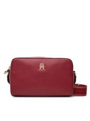 Tommy Hilfiger Torebka Th Joy Camera Bag AW0AW19060 Czerwony. Czerwone listonoszki damskie Tommy Hilfiger, bez wzorów, ze skóry, bez dodatków. Za 409.99 zł.