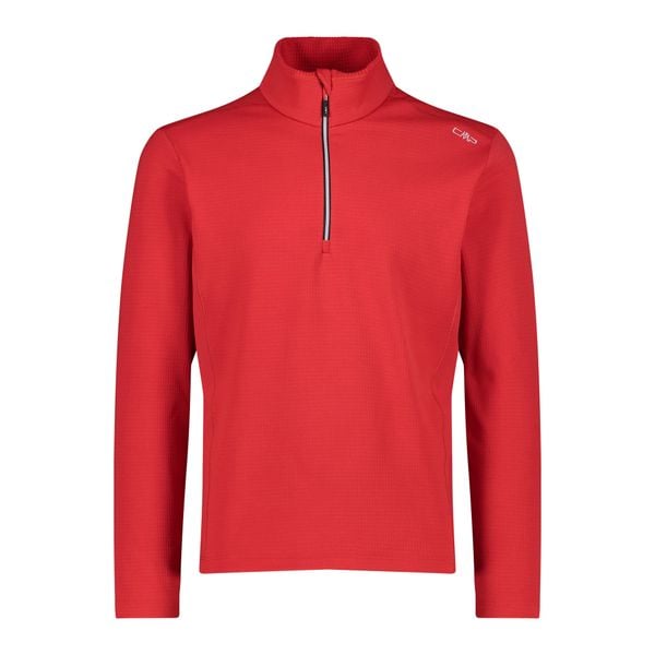 Bluza męska CMP 3G10747. Czerwone bluzy męskie CMP, m, bez wzorów, z materiału, bez kaptura, snowboardowy. Za 269.99 zł.
