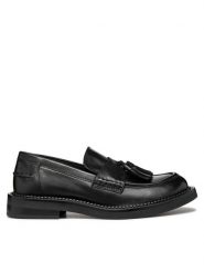Geox Loafersy D Serilda D46WYH 00043 C9999 Czarny. Czarne mokasyny damskie Geox, ze skóry. Za 339.99 zł.