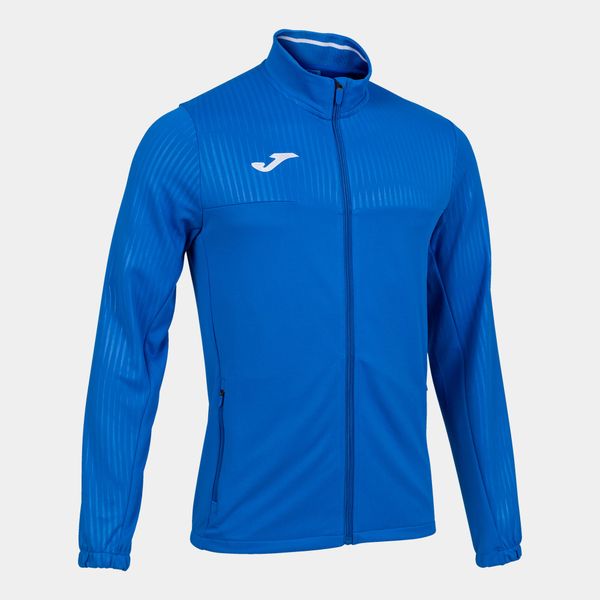 Bluza tenisowa męska Joma Montreal. Niebieskie bluzy męskie Joma, m, bez wzorów, bez kaptura, tenisowe. W wyprzedaży za 152.90 zł.