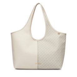 Torebka MICHAEL Michael Kors. Białe torebki do ręki damskie MICHAEL Michael Kors, bez wzorów, klasyczne, bez dodatków. Za 1,469.00 zł.
