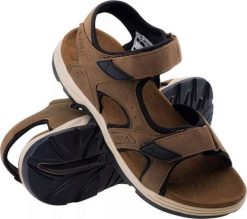 Hi-Tec SANDAŁY LUCIBEL DARK BROWN/BLACK 41. Brązowe sandały męskie Hi-tec, bez zapięcia. Za 98.97 zł.
