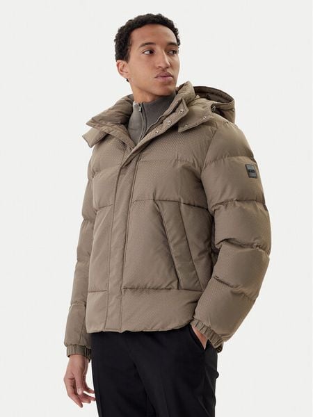 BOSS Kurtka zimowa H-Corbinian5 50548727 Brązowy Regular Fit. Brązowe kurtki męskie Boss, na zimę, m, bez wzorów, z syntetyku, bez kaptura. Za 2,189.00 zł.