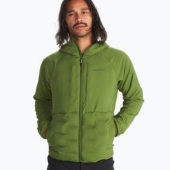 Kurtka puchowa męska Marmot Warmcube Active HB. Zielone kurtki męskie Marmot, na zimę, m, bez wzorów, z puchu, trekkingowe. Za 709.99 zł.