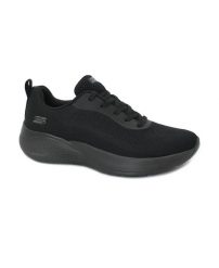 Buty do chodzenia damskie Skechers Bobs Infinity. Czarne obuwie sportowe damskie Skechers, bez wzorów, z dzianiny, trekkingowe. Za 355.00 zł.