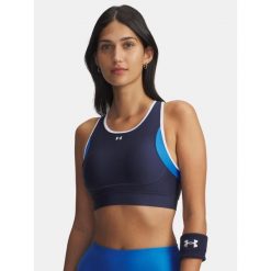 Biustonosz sportowy Under Armour Crossback 6005838-403 S. Niebieskie obuwie sportowe damskie Under Armour, bez wzorów, na fitness i siłownię. Za 147.99 zł.