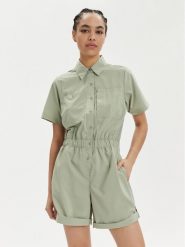 Columbia Kombinezon Silver Ridge Utility™ Romper 2033381 Zielony Relaxed Fit. Zielone sukienki damskie Columbia, s, bez wzorów, z syntetyku, bez kołnierzyka, bez ramiączek. Za 669.99 zł.