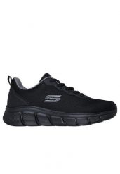 Buty Bobs Sport B Flex - Icy Edge Rozmiar 45 - 118109-BBK Czarny. Czarne obuwie sportowe damskie Skechers, bez wzorów, z dzianiny, trekkingowe, Skechers Sport. Za 239.99 zł.