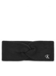 Calvin Klein Opaska materiałowa Fine LV04F8019G Czarny. Czarne czapki i kapelusze damskie Calvin Klein, bez wzorów, z materiału. Za 129.99 zł.