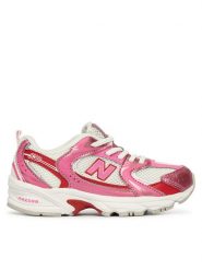 New Balance Sneakersy P5304GR Różowy. Czerwone buty sportowe dziewczęce New Balance, bez wzorów, ze skóry, bez zapięcia. Za 329.99 zł.