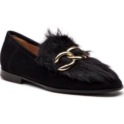 Lordsy POLLINI - SA10391M06TA100A W.Boot. Czarne mokasyny damskie Pollini, ze skóry. Za 1,449.00 zł.