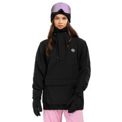 Kurtka narciarsko-snowboardowa damska W3-W North Ice. Czarne kurtki damskie SIROKO, m, bez wzorów, z softshellu, bez kaptura, narciarskie. W wyprzedaży za 294.95 zł.
