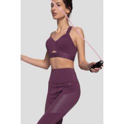 Legginsy treningowe z wysokim stanem 4FPro SPDF410 - fiolet. Legginsy damskie marki 4f. Za 199.99 zł.