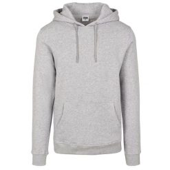 Bluza z kapturem Urban Classic organic basic. Szare bluzy męskie Urban Classics, m, bez wzorów, z bawełny, z kapturem. Za 249.30 zł.