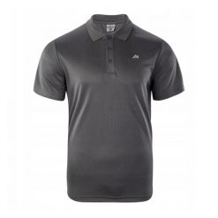 Koszulka Polo Męska Nodim. Szare koszulki polo męskie MARTES ESSENTIALS, l, bez wzorów, z materiału, bez ramiączek. Za 48.99 zł.
